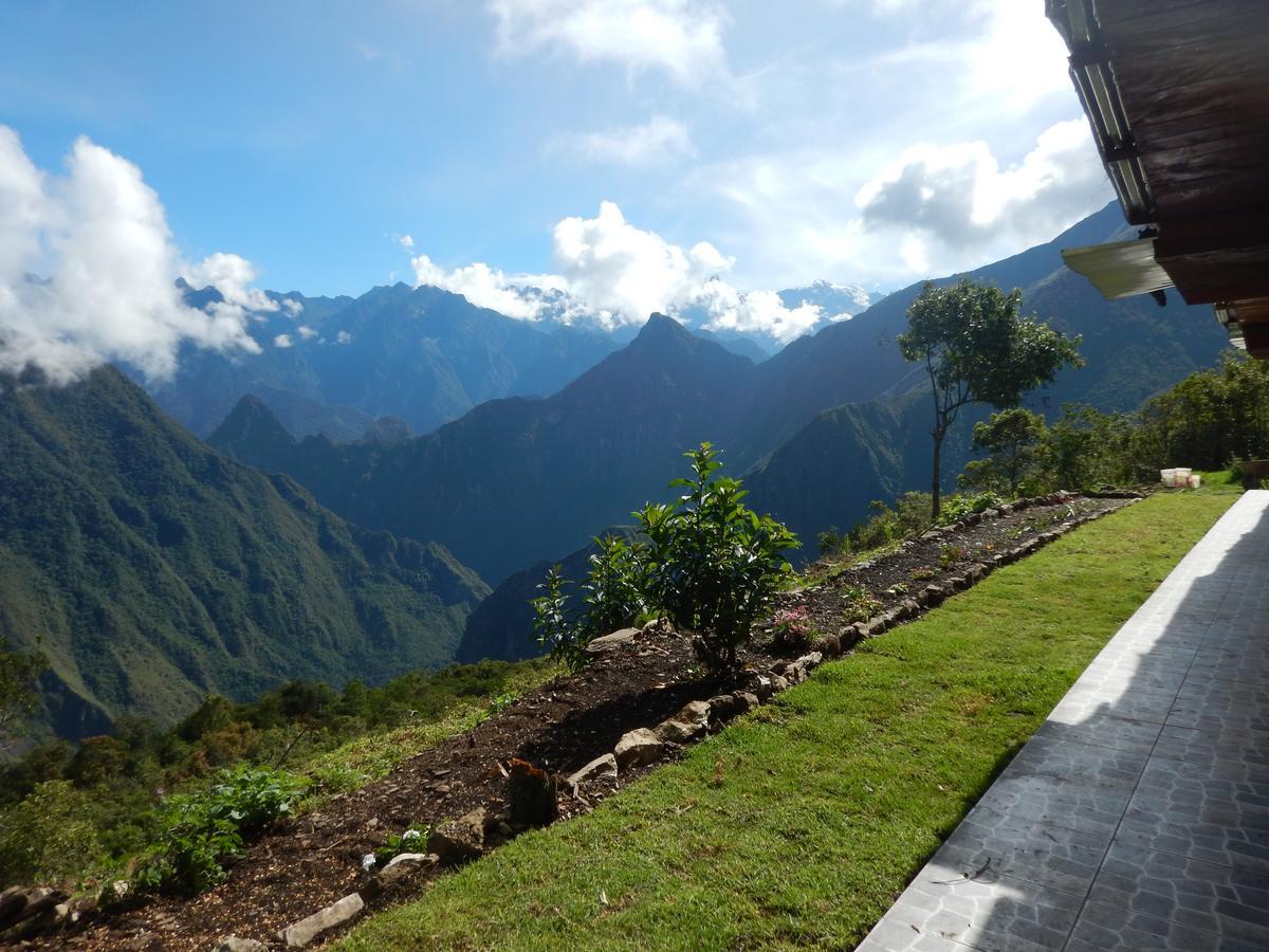 Llactapata Lodge overlooking Machu Picchu - camping - restaurant Salcantay Bagian luar foto