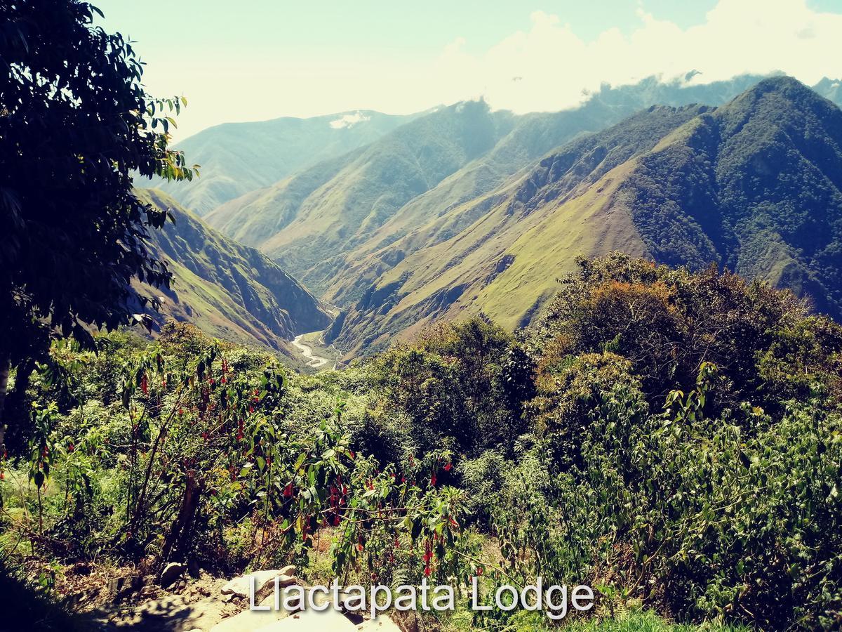 Llactapata Lodge overlooking Machu Picchu - camping - restaurant Salcantay Bagian luar foto