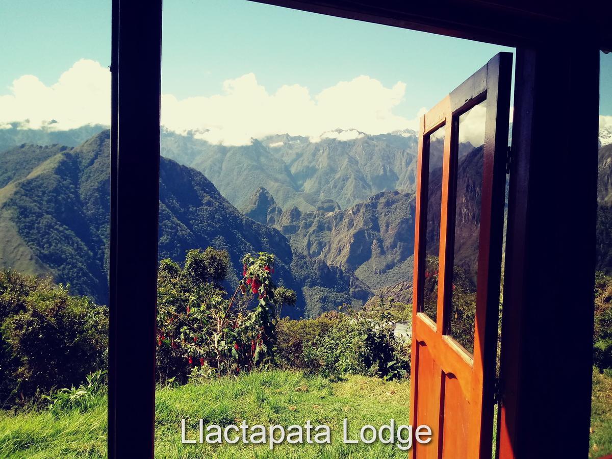 Llactapata Lodge overlooking Machu Picchu - camping - restaurant Salcantay Bagian luar foto