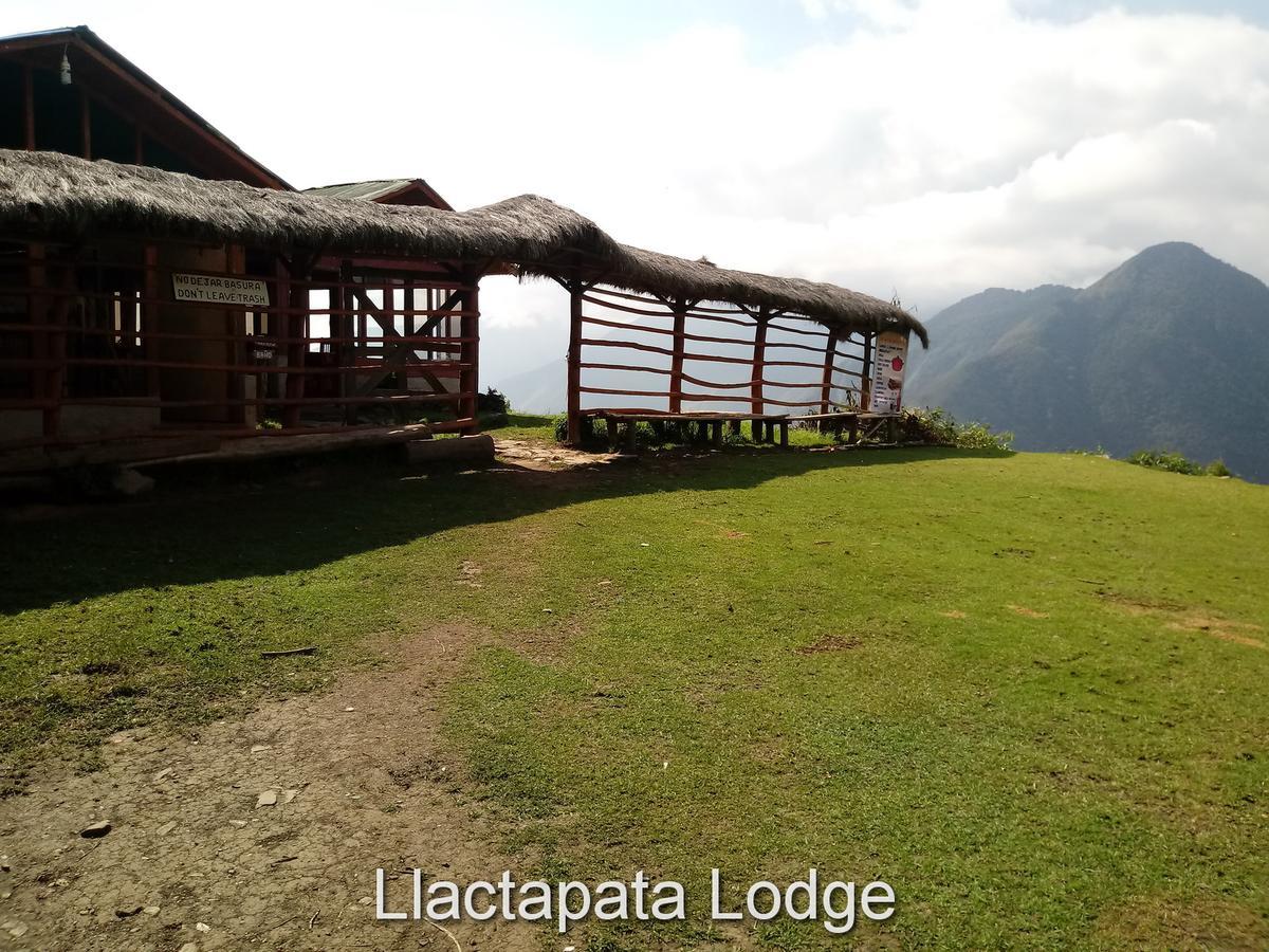 Llactapata Lodge overlooking Machu Picchu - camping - restaurant Salcantay Bagian luar foto