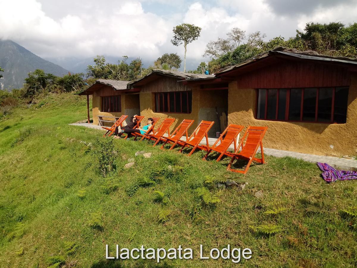 Llactapata Lodge overlooking Machu Picchu - camping - restaurant Salcantay Bagian luar foto