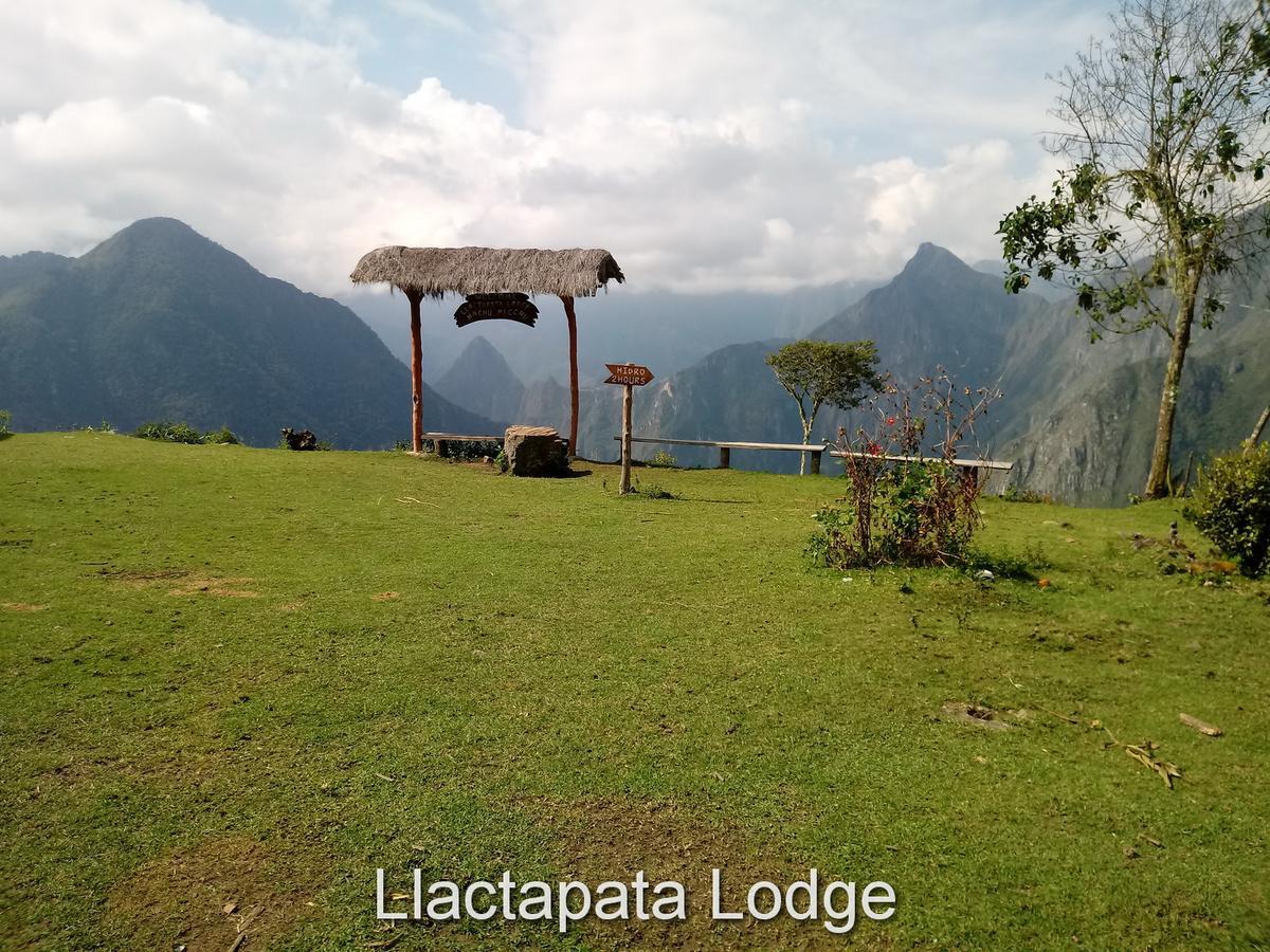 Llactapata Lodge overlooking Machu Picchu - camping - restaurant Salcantay Bagian luar foto