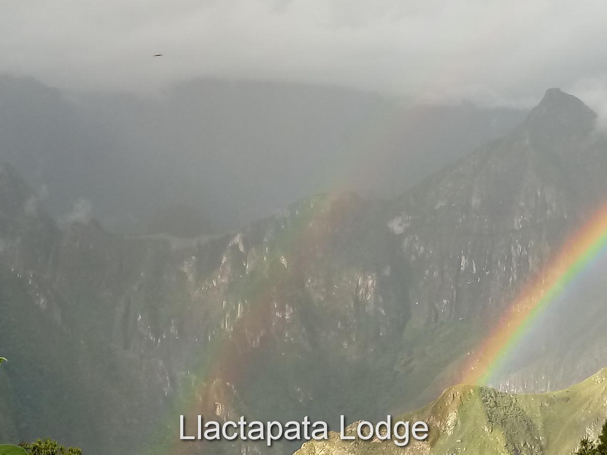 Llactapata Lodge overlooking Machu Picchu - camping - restaurant Salcantay Bagian luar foto