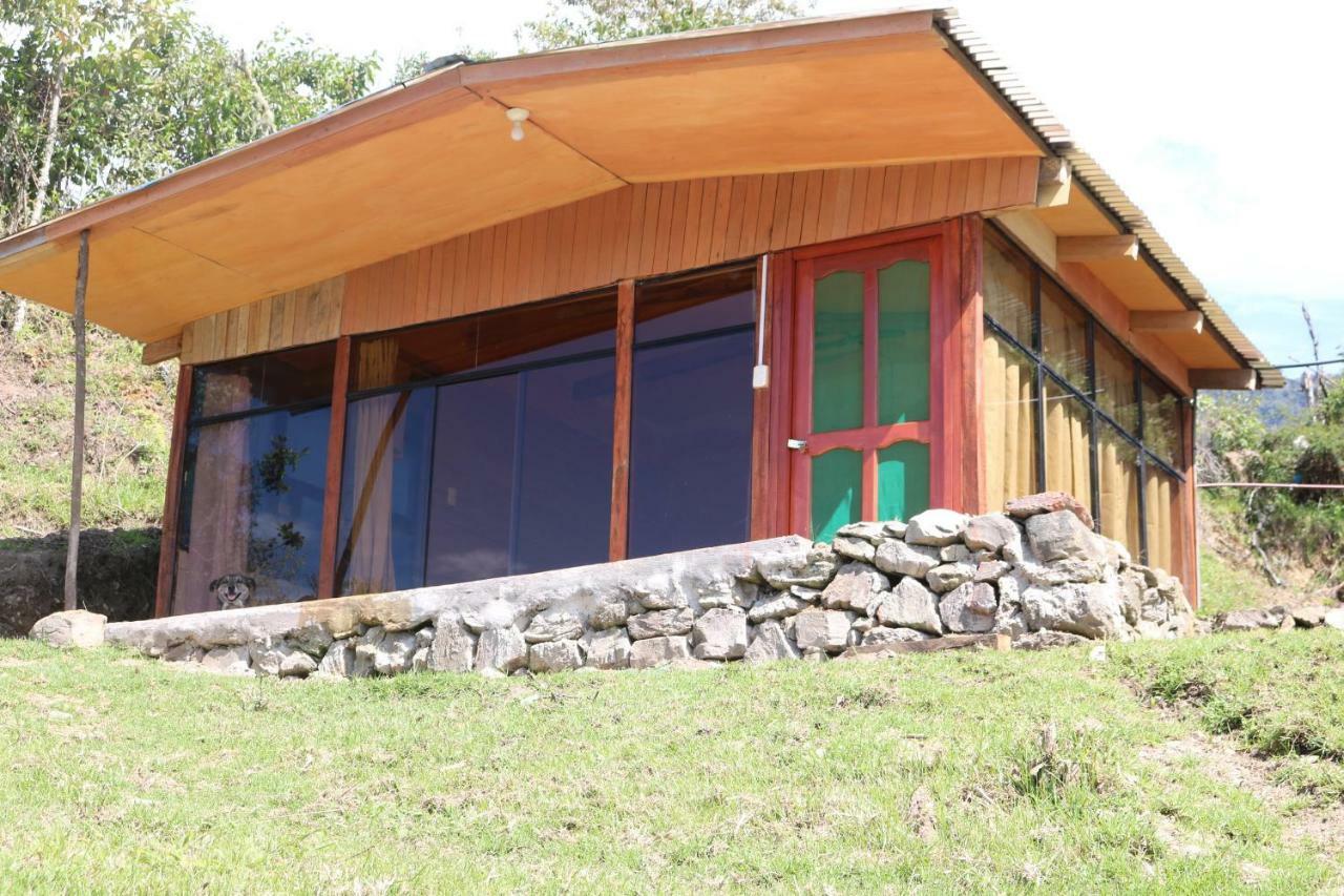 Llactapata Lodge overlooking Machu Picchu - camping - restaurant Salcantay Bagian luar foto