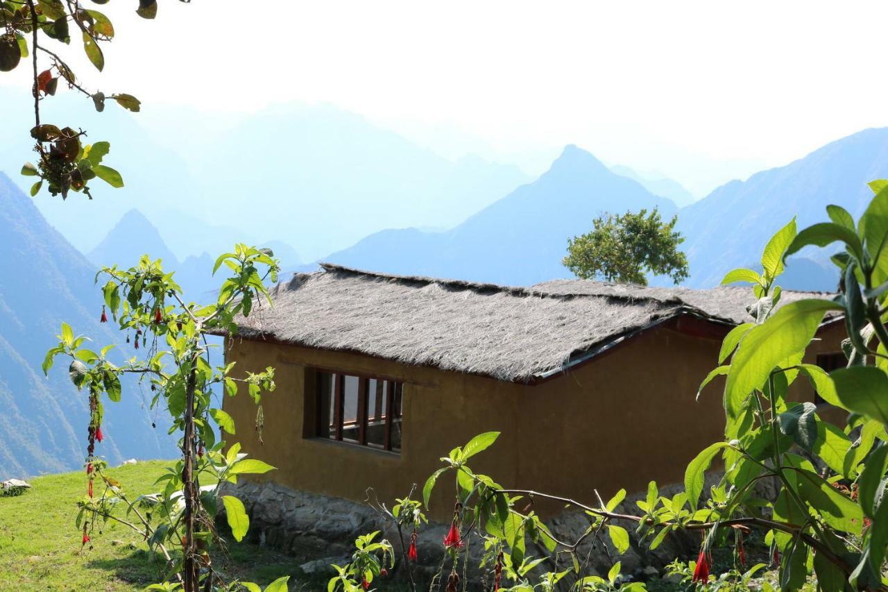 Llactapata Lodge overlooking Machu Picchu - camping - restaurant Salcantay Bagian luar foto