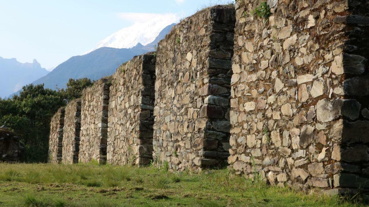 Llactapata Lodge overlooking Machu Picchu - camping - restaurant Salcantay Bagian luar foto