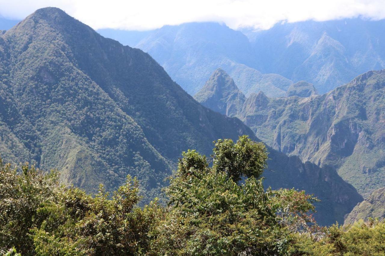 Llactapata Lodge overlooking Machu Picchu - camping - restaurant Salcantay Bagian luar foto