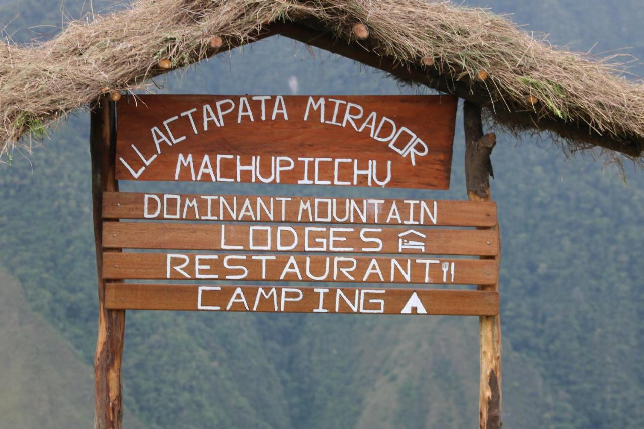 Llactapata Lodge overlooking Machu Picchu - camping - restaurant Salcantay Bagian luar foto