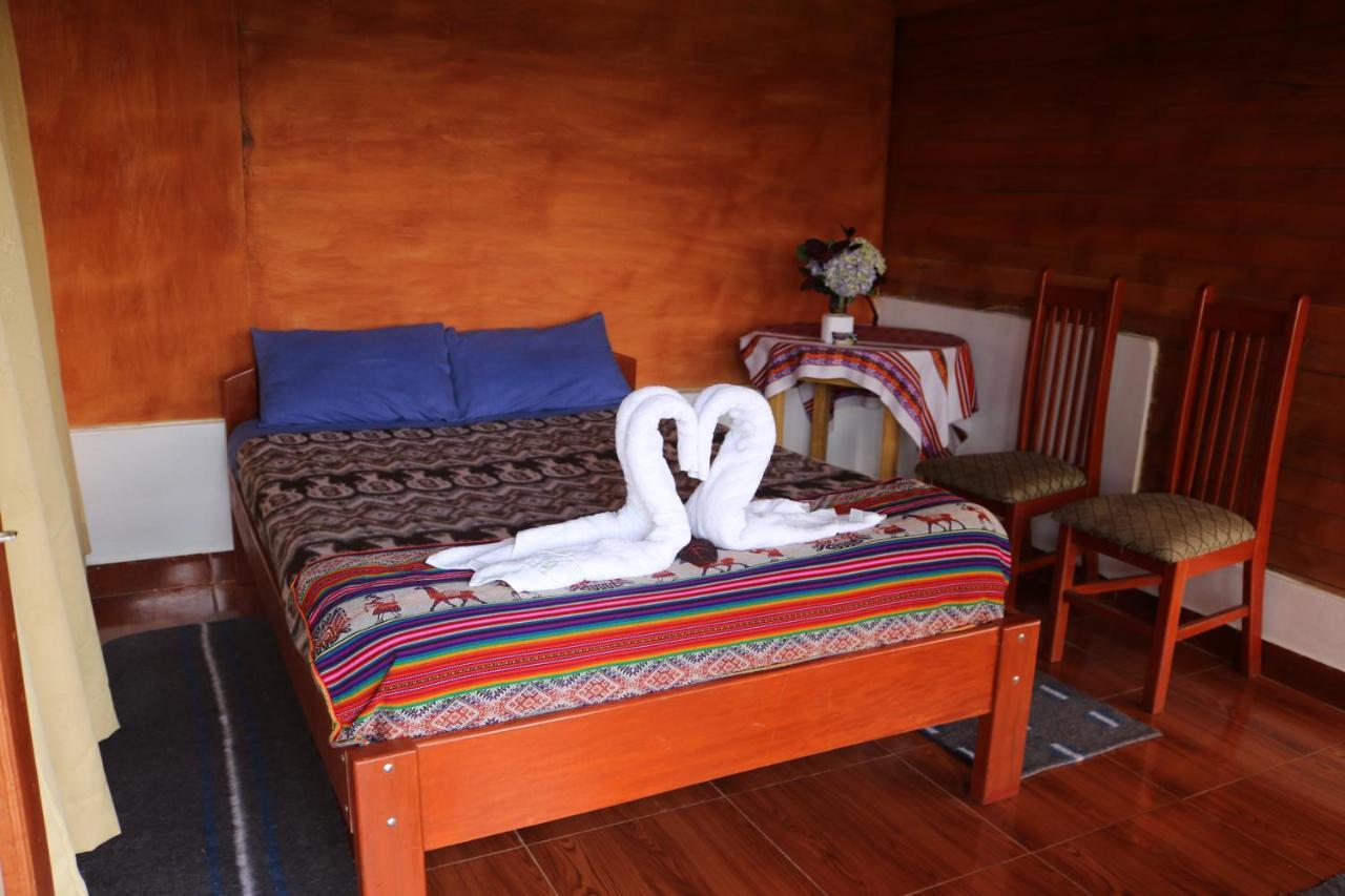 Llactapata Lodge overlooking Machu Picchu - camping - restaurant Salcantay Bagian luar foto